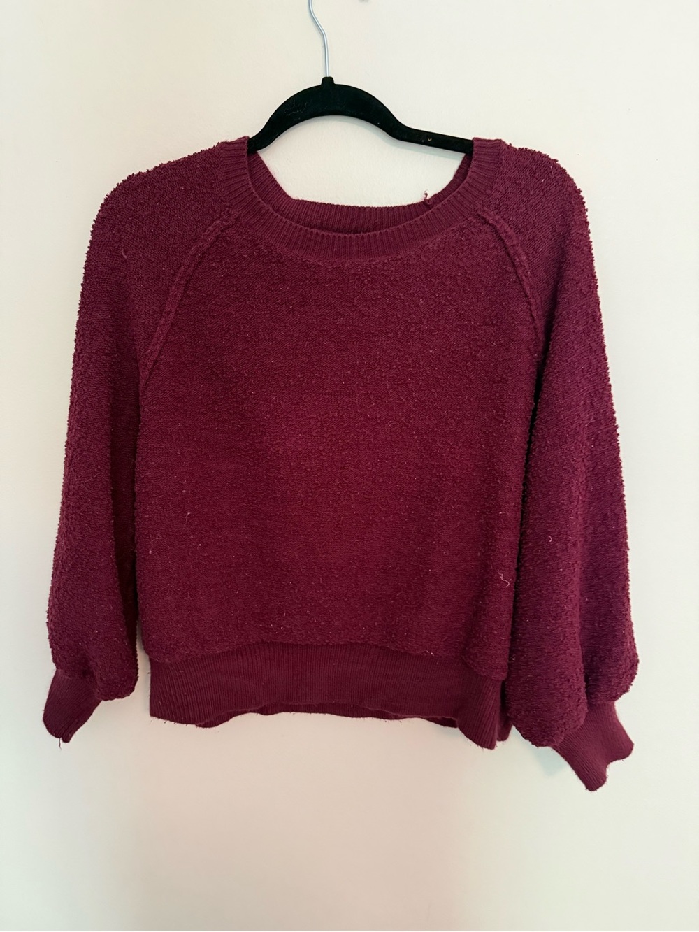 Altar'd State Wine Crewneck Sweater